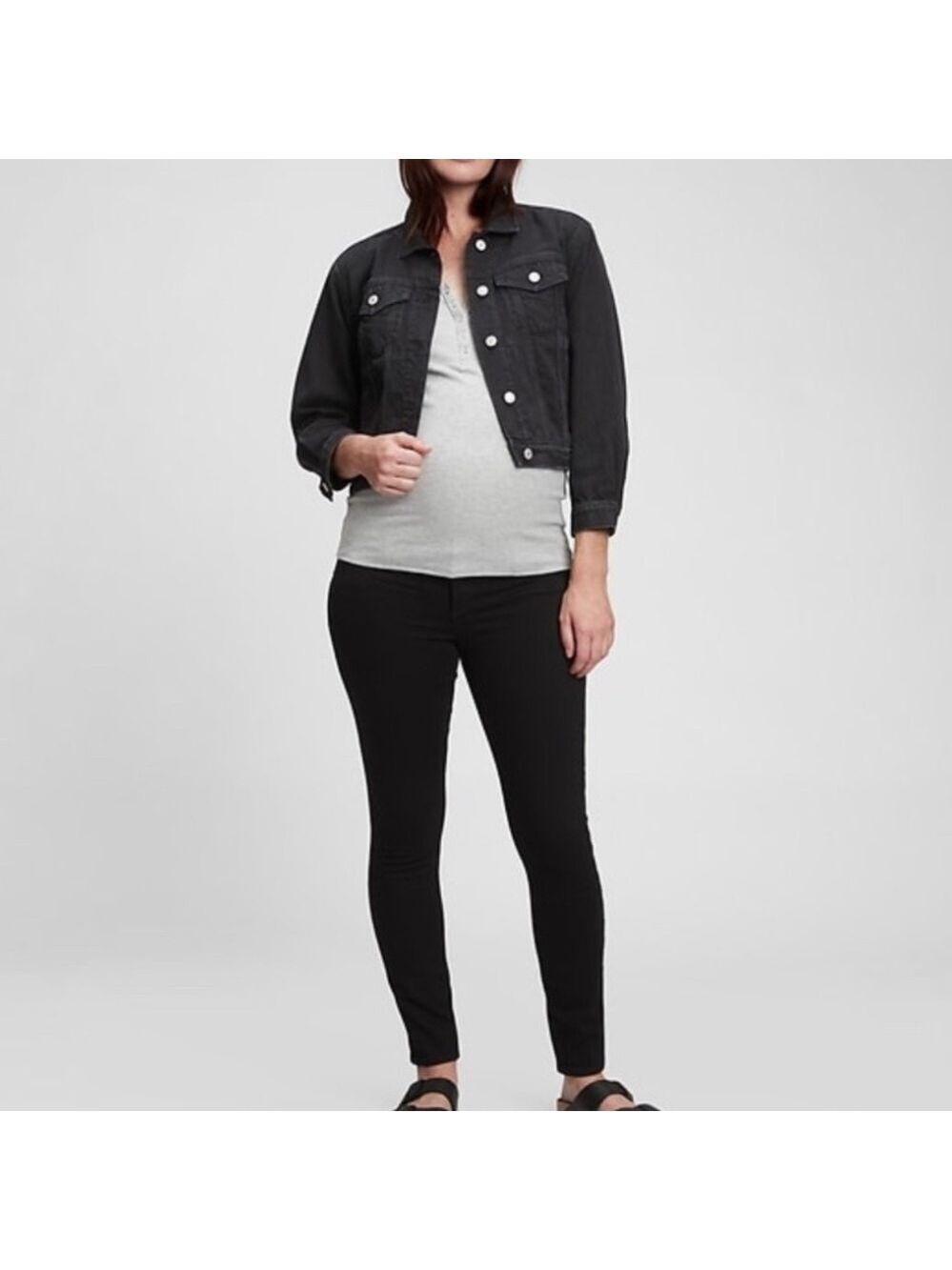 GAP Maternity Skinny Inset Panel Stretch Jeans, size 28/6